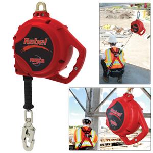Protecta® Rebelâ„¢ 420 lb. capacity self-retracting lifeline supports workers and gear