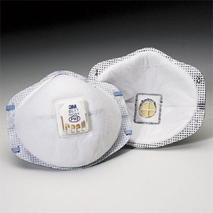 Respirator with Cool Flow™ Valve reduces heat and humidity in face masks