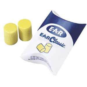 3M Classic™ ear plugs limit harmful noise