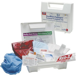 Protect workers providing CPR and biohazard cleanups with the right kit