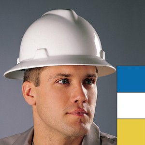 Help reduce workplace injuries with MSA V-Gard® hard hats