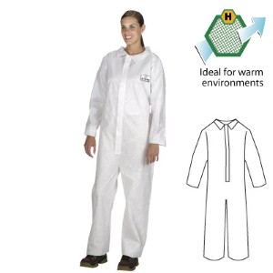 Offer great protective clothing for warm work environments