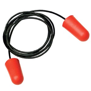 Disposable ear plugs can help employees in loud workplaces