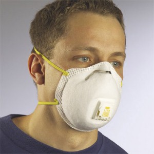 Use a 3M 8511 N95 Disposable Particulate Respirator to protect employees