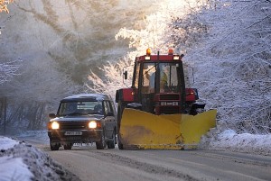 Winter driving is a significant hazard for workers Winter driving is a significant hazard for workers