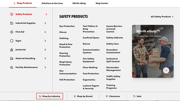 updated shop by industry